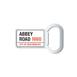 NW8005 – DÉCAPSULEUR (BOTTLE OPENER) – ABBEY ROAD OFFICIAL STREET SIGN