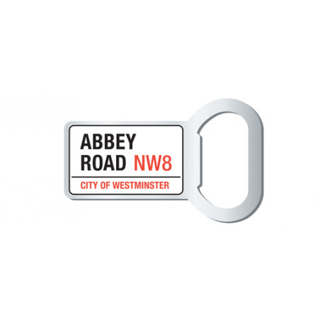 NW8005 – DÉCAPSULEUR (BOTTLE OPENER) – ABBEY ROAD OFFICIAL STREET SIGN