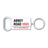 NW8006 – ABBEY ROAD STREET SIGN – BOTTLE OPENER KEYRING – 10cm – enamel