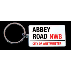 NW8003 – ABBEY ROAD STREET SIGN – KEYRING – 50x30 mm – enamel