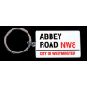 NW8003 – ABBEY ROAD STREET SIGN – KEYRING – 50x30 mm – enamel