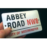 NW8001 – MINI PLAQUE ÉMAILLÉE (SMALL) -  ABBEY ROAD OFFICIAL STREET SIGN